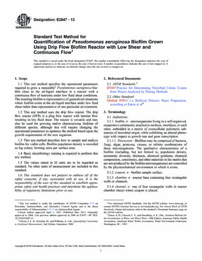 Standards PDF Cover Page