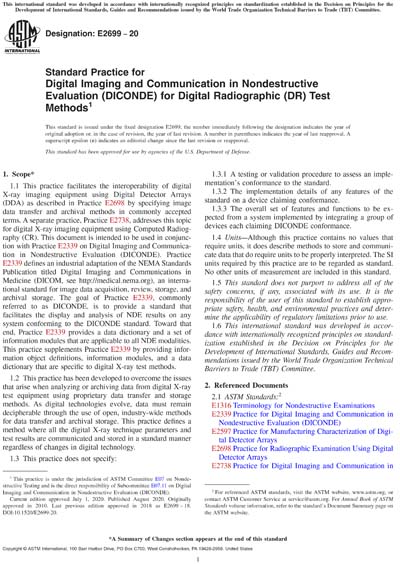 Standards PDF Cover Page