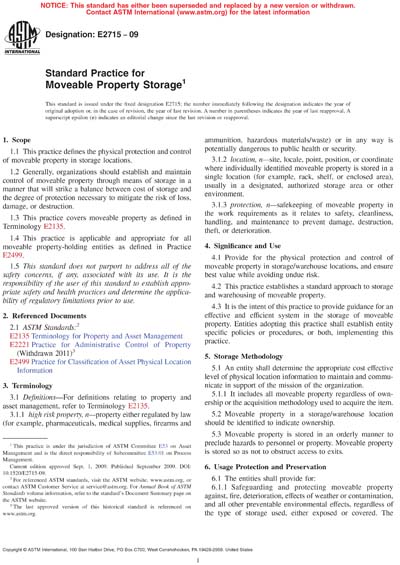 Standards PDF Cover Page