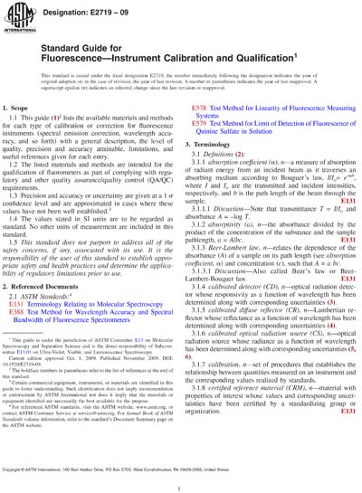 Standards PDF Cover Page