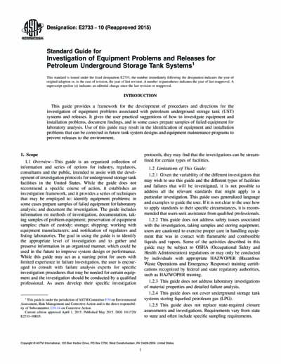Standards PDF Cover Page