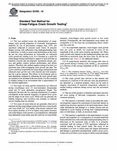 Standards PDF Cover Page