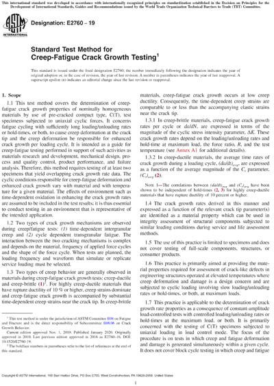 Standards PDF Cover Page