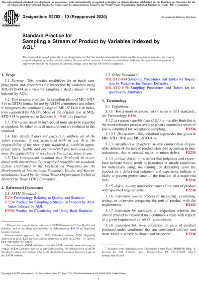 Standards PDF Cover Page