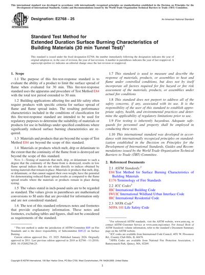 Standards PDF Cover Page