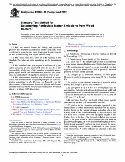Standards PDF Cover Page