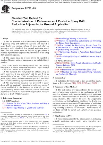 Standards PDF Cover Page
