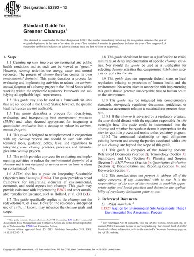 Standards PDF Cover Page