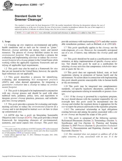 Standards PDF Cover Page