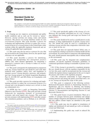 Standards PDF Cover Page