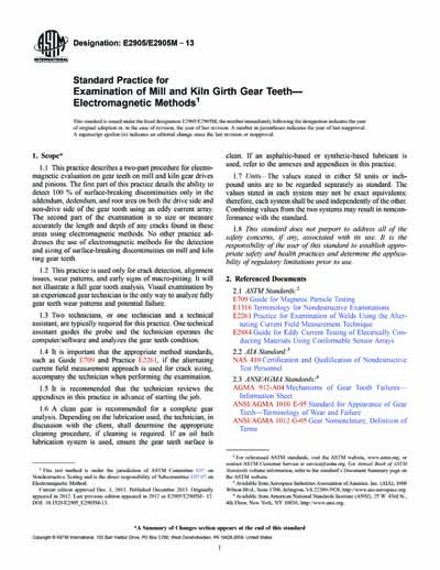 Standards PDF Cover Page