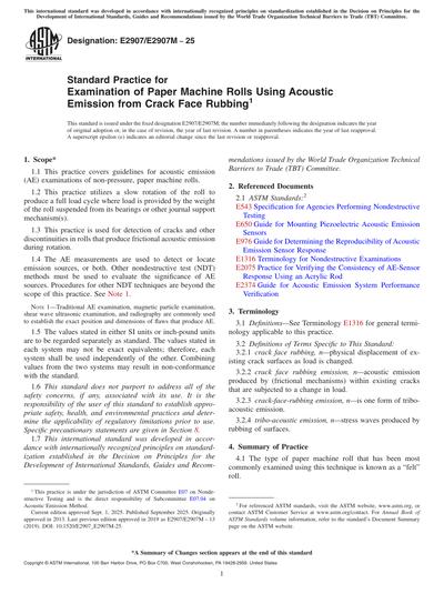 Standards PDF Cover Page