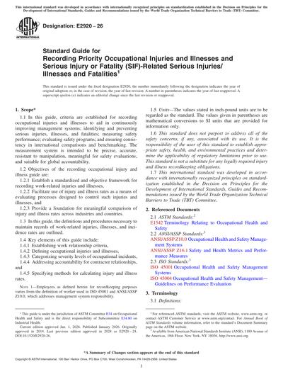Standards PDF Cover Page
