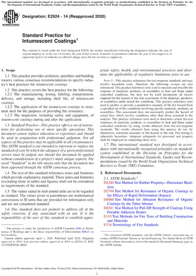 Standards PDF Cover Page