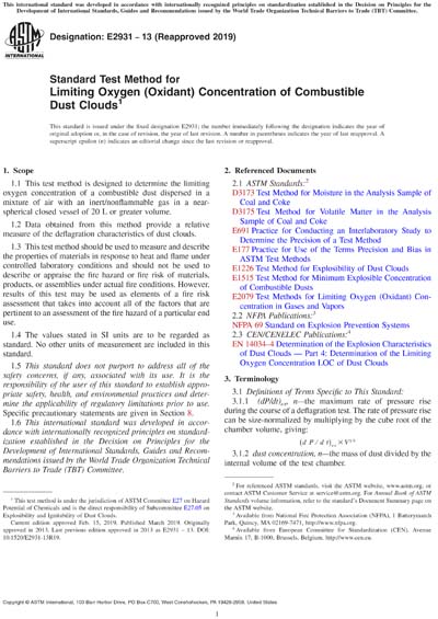 Standards PDF Cover Page