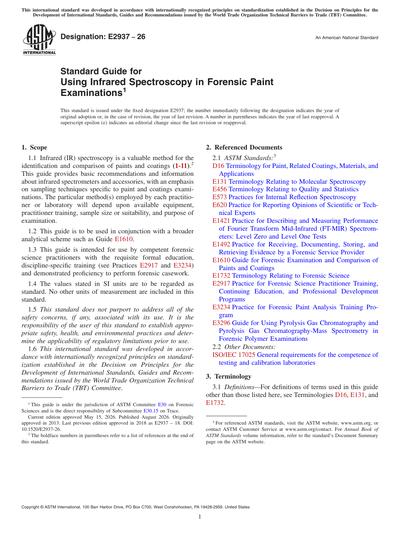 Standards PDF Cover Page