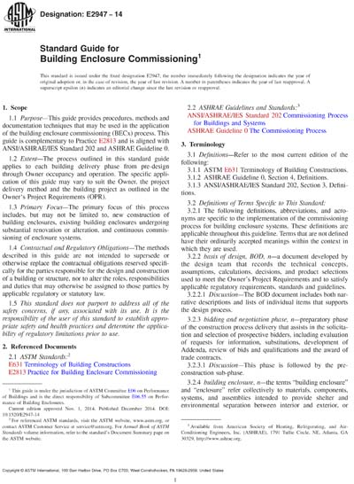 Standards PDF Cover Page