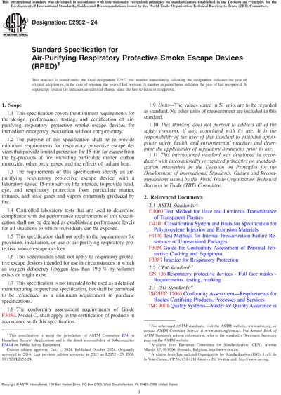 Standards PDF Cover Page
