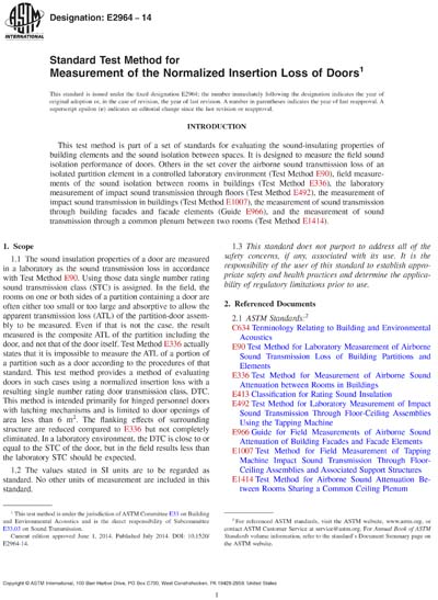 Standards PDF Cover Page