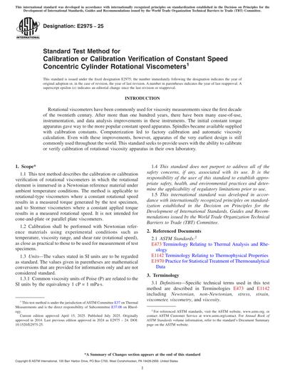 Standards PDF Cover Page