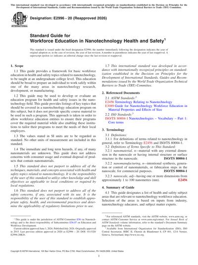 Standards PDF Cover Page
