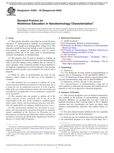 Standards PDF Cover Page