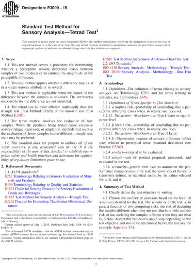 Standards PDF Cover Page