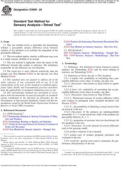 Standards PDF Cover Page