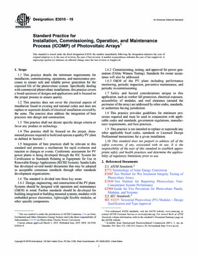 Standards PDF Cover Page