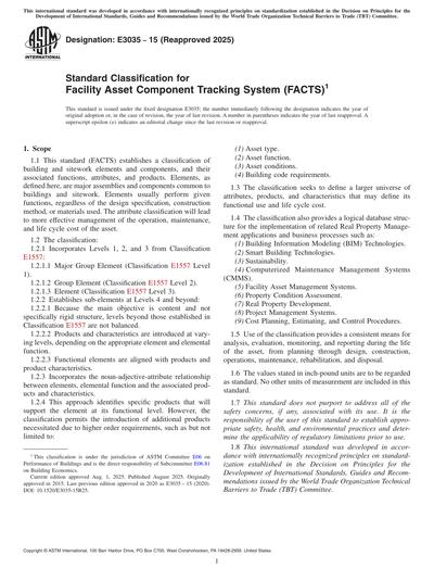 Standards PDF Cover Page