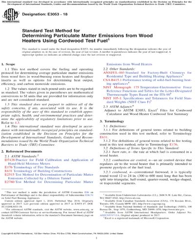 Standards PDF Cover Page