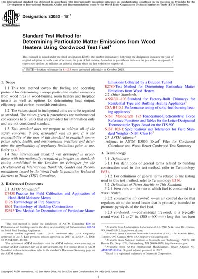Standards PDF Cover Page
