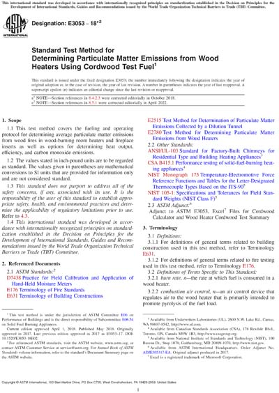 Standards PDF Cover Page