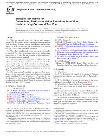 Standards PDF Cover Page