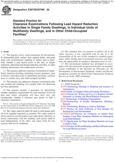 Standards PDF Cover Page