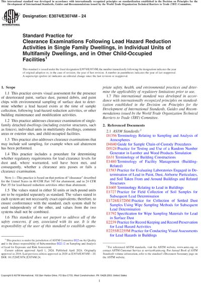 Standards PDF Cover Page