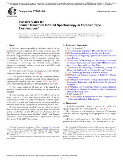 Standards PDF Cover Page