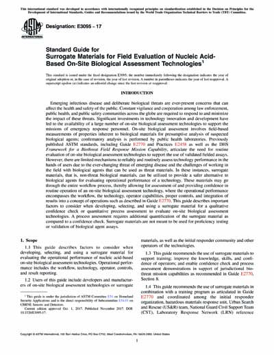 Standards PDF Cover Page