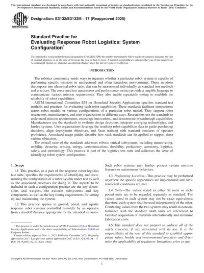 Standards PDF Cover Page
