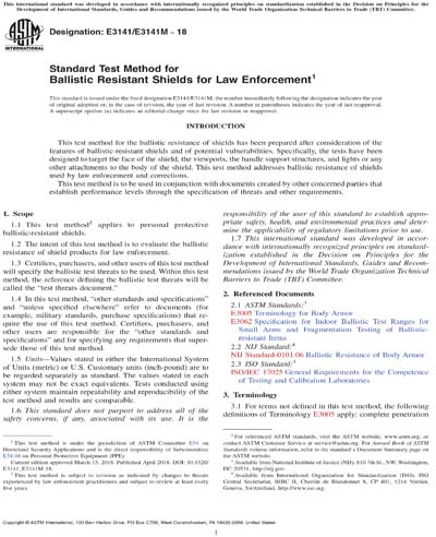Standards PDF Cover Page