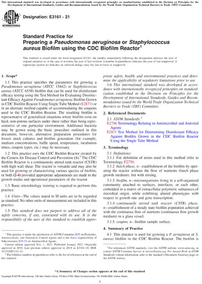 Standards PDF Cover Page