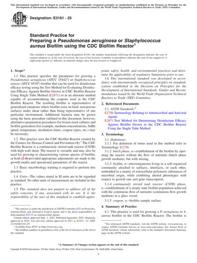 Standards PDF Cover Page