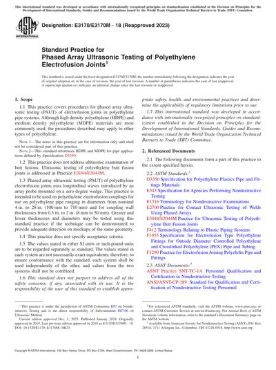 Standards PDF Cover Page