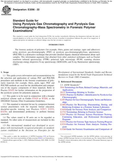 Standards PDF Cover Page