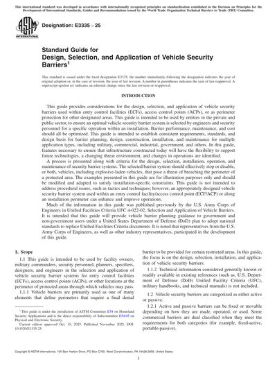 Standards PDF Cover Page