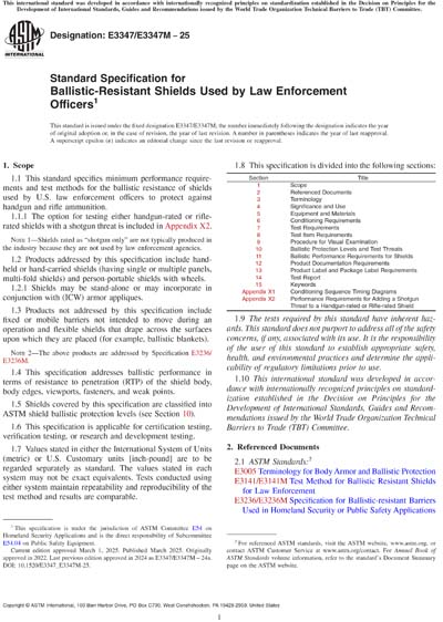 Standards PDF Cover Page