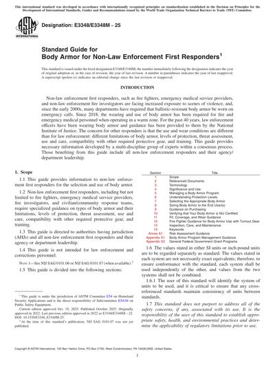 Standards PDF Cover Page
