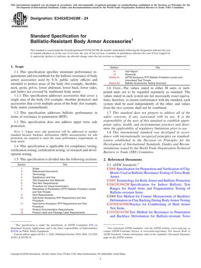 Standards PDF Cover Page