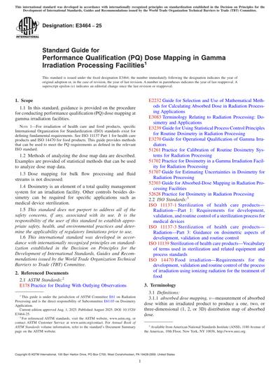 Standards PDF Cover Page