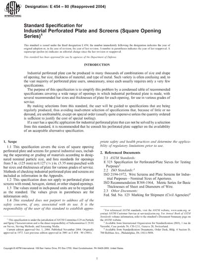 Standards PDF Cover Page